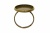Заготовка для рукоделия металлическая фигурная для кольца 15мм - купить в Нижнем Новгороде. Цена: 7.44 руб.