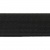 Резинка 25 мм Тканая, 13,75 гр/п.м, (бобина 25 +/-0,5 м) - черная  - купить в Нижнем Новгороде. Цена: 11.67 руб.