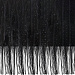 Трикотажное полотно, Сетка с пайетками бахрома, шир.130 см, #310, цв.-чёрный