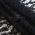 Кружевное полотно #2307, 145 гр/м2, шир.150см, цвет чёрный - купить в Нижнем Новгороде. Цена 449.07 руб.