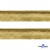 Кант атласный 136, шир. 12 мм (в упак. 65,8 м), цвет золото - купить в Нижнем Новгороде. Цена: 433.08 руб.