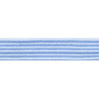 Резиновые нити с текстильным покрытием, шир. 6 мм ( упак.30 м/уп), цв.- 108-голубой - купить в Нижнем Новгороде. Цена: 155.22 руб.