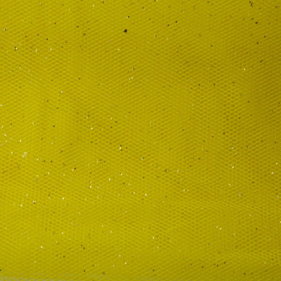 Сетка Глиттер, 24 г/м2, шир.145 см., желтый - купить в Нижнем Новгороде. Цена 117.24 руб.